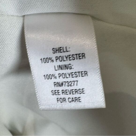 Aqua cream and mocha blend chiffon maxi dress size small - Picture 5 of 6